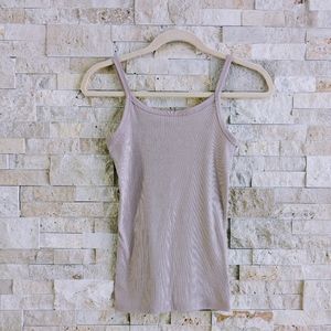 No Boundaries ribbed cami XS